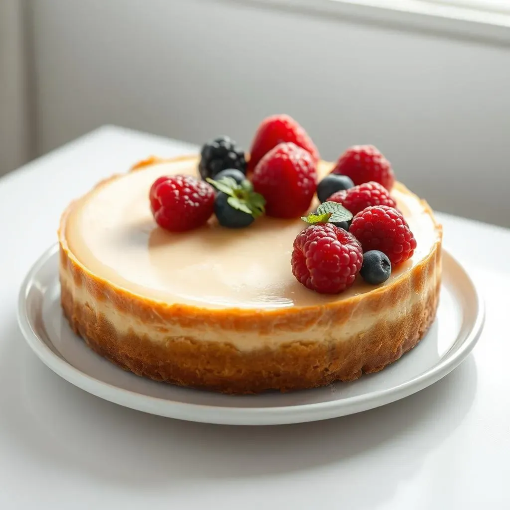 Ultimate 3-Ingredient Keto Cheesecake