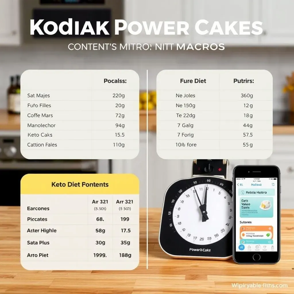 Analyzing Kodiak Power Cakes' Nutritional Content for Keto Compatibility
