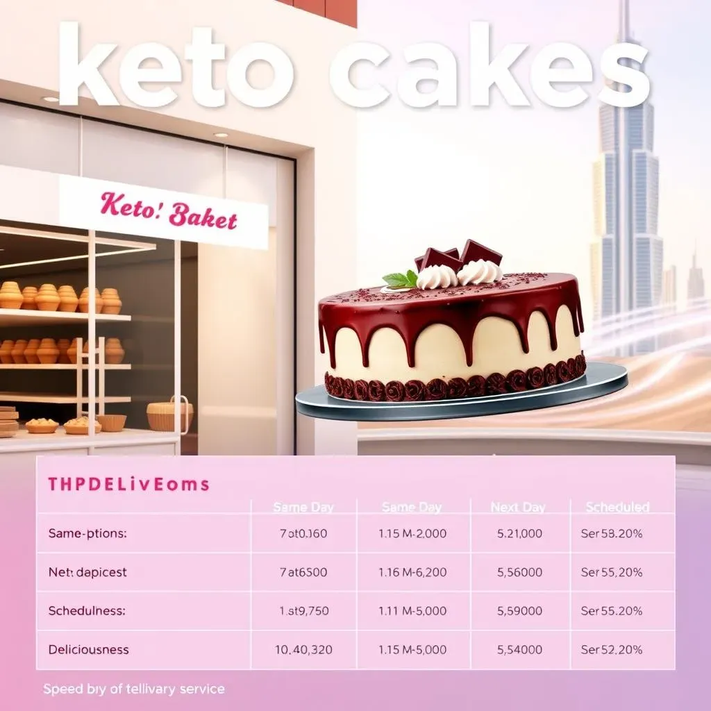 Keto Cakes Dubai: Ordering and Delivery