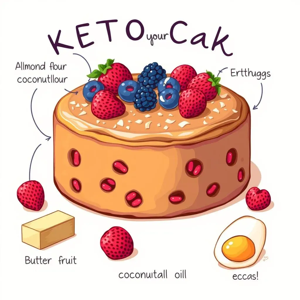 What Makes a Keto Cake? Ingredients and Sweeteners
